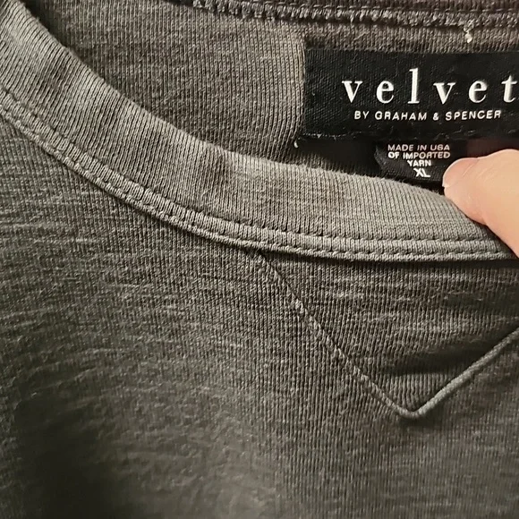 Velvet By Graham & Spencer Men's Cotton Green XL - Picture 2 of 6